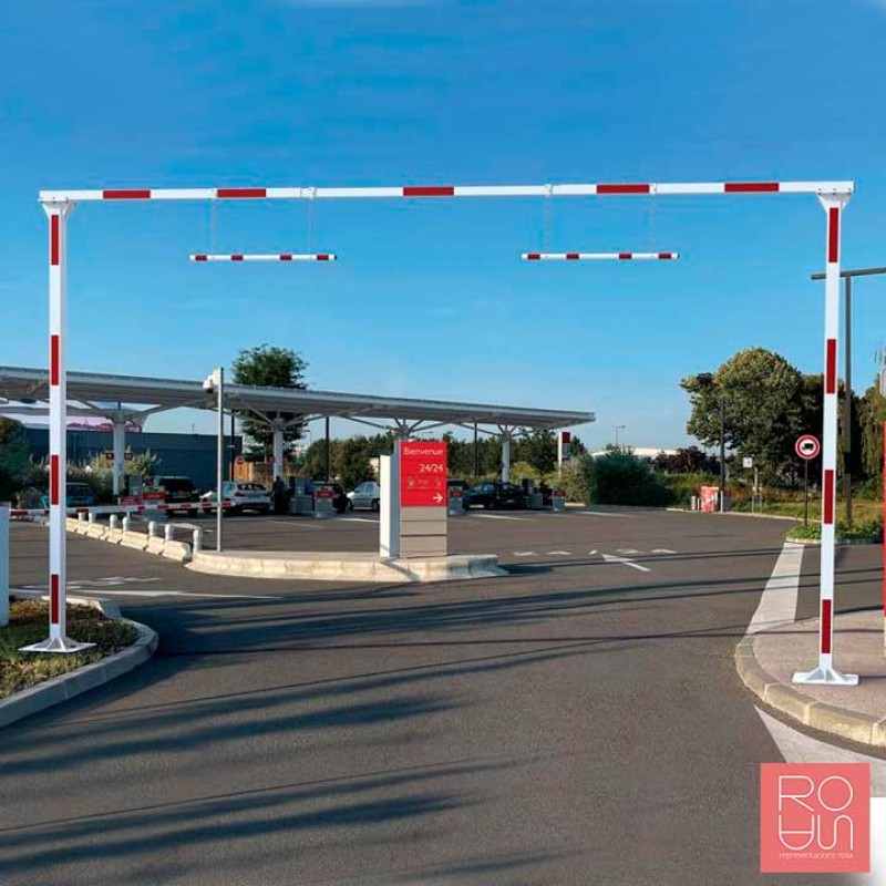 Pòrtic fix Universal amb alçada regulable de 3850 fins a 5200 mm